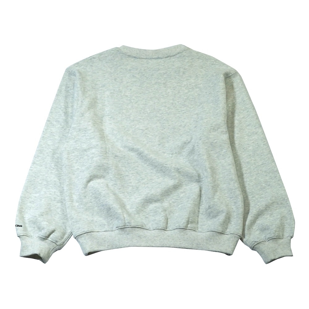 "TOM'S RACING" Crewneck Sweatshirt (Gray)
