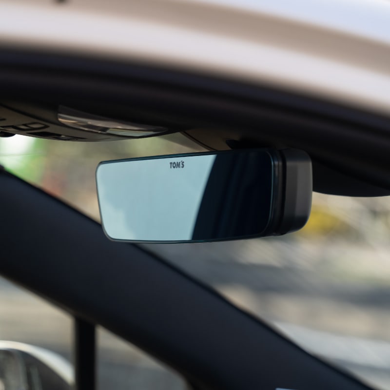 Wide Blue Room Mirror [Type 1] – Toms Racing Online Shop