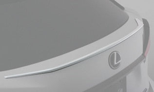 [LEXUS RX] Trunk lid spoiler