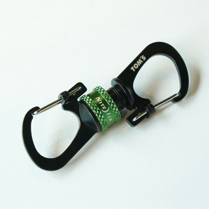 [Nighteyes x Toms] Magnetic Slide Lock Carabiner