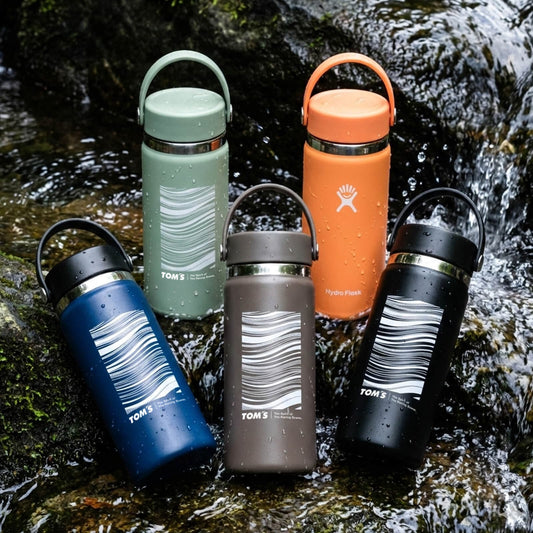 [HYDRATION x TOM'S] Hydro Flask Bottle 16oz Wide Mouth