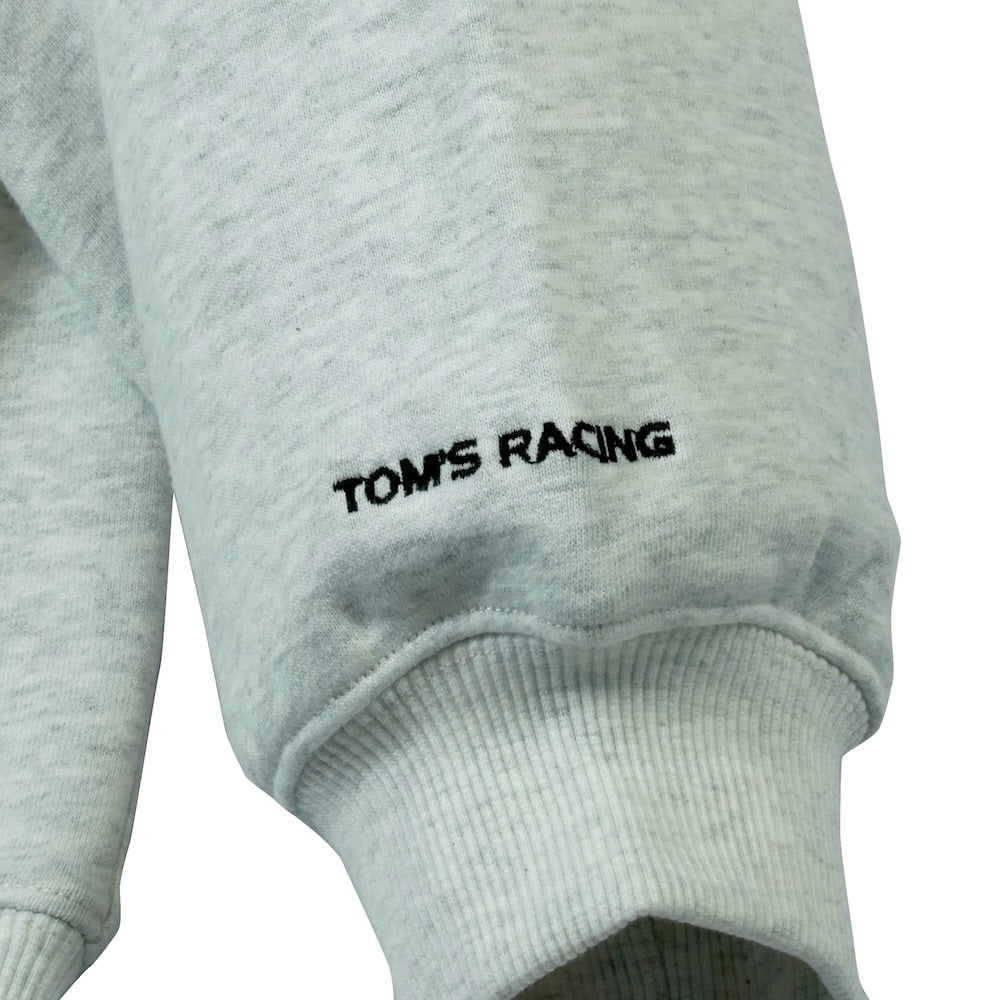 "TOM'S RACING" Crewneck Sweatshirt (Gray)