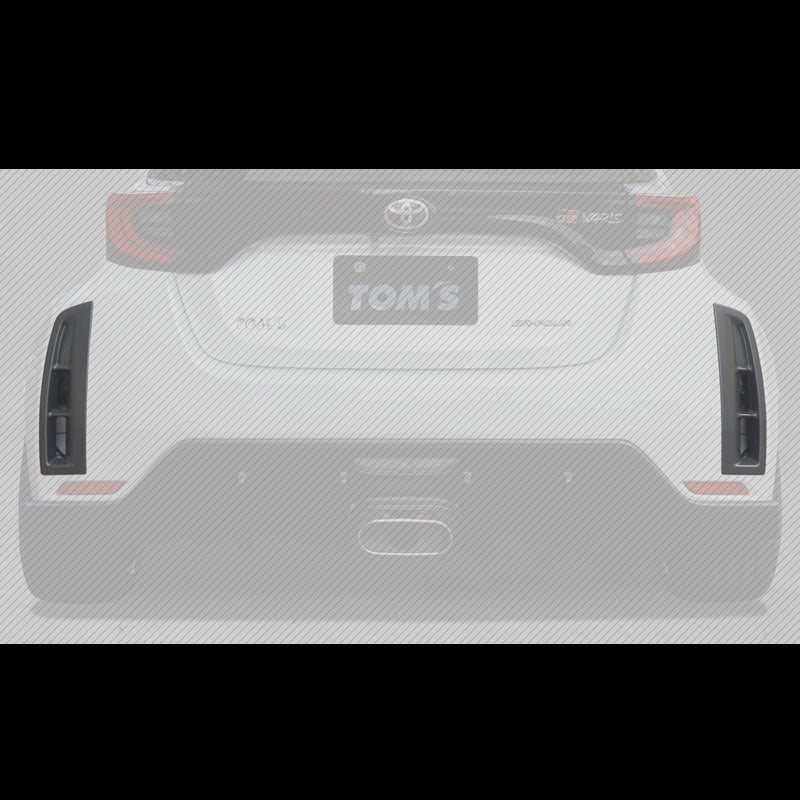 GR Yaris] Rear bumper duct – Toms Racing Online Shop
