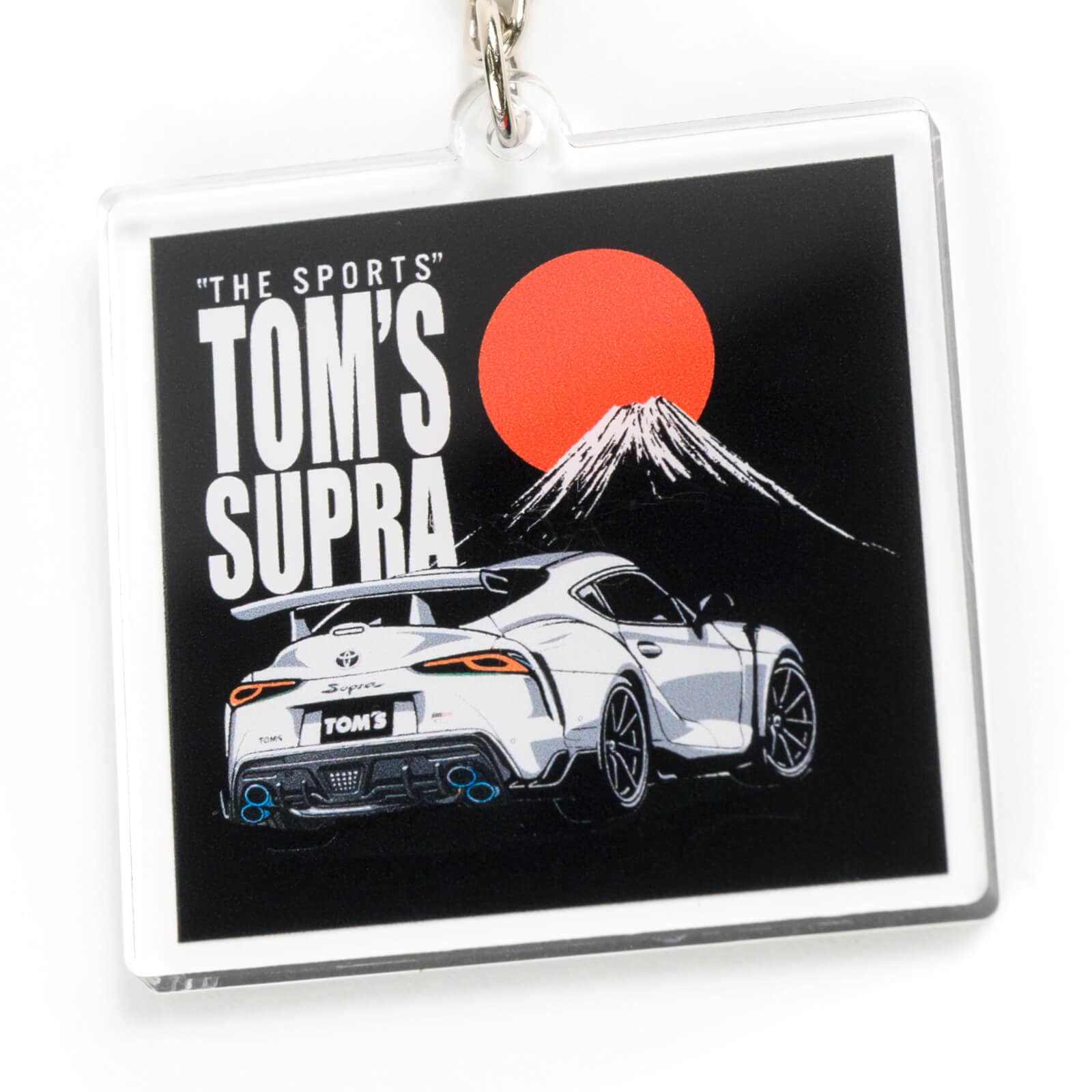Car design acrylic key chains – Toms Racing Online Shop