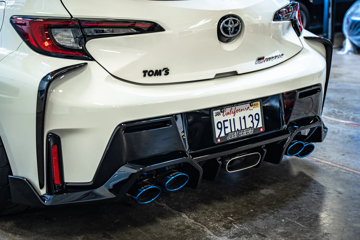 TOM'S Racing - Type TK [Takamoto Katsuta] Rear Bumper Diffuser - Toyota GR Corolla [2023+] ** In Stock **