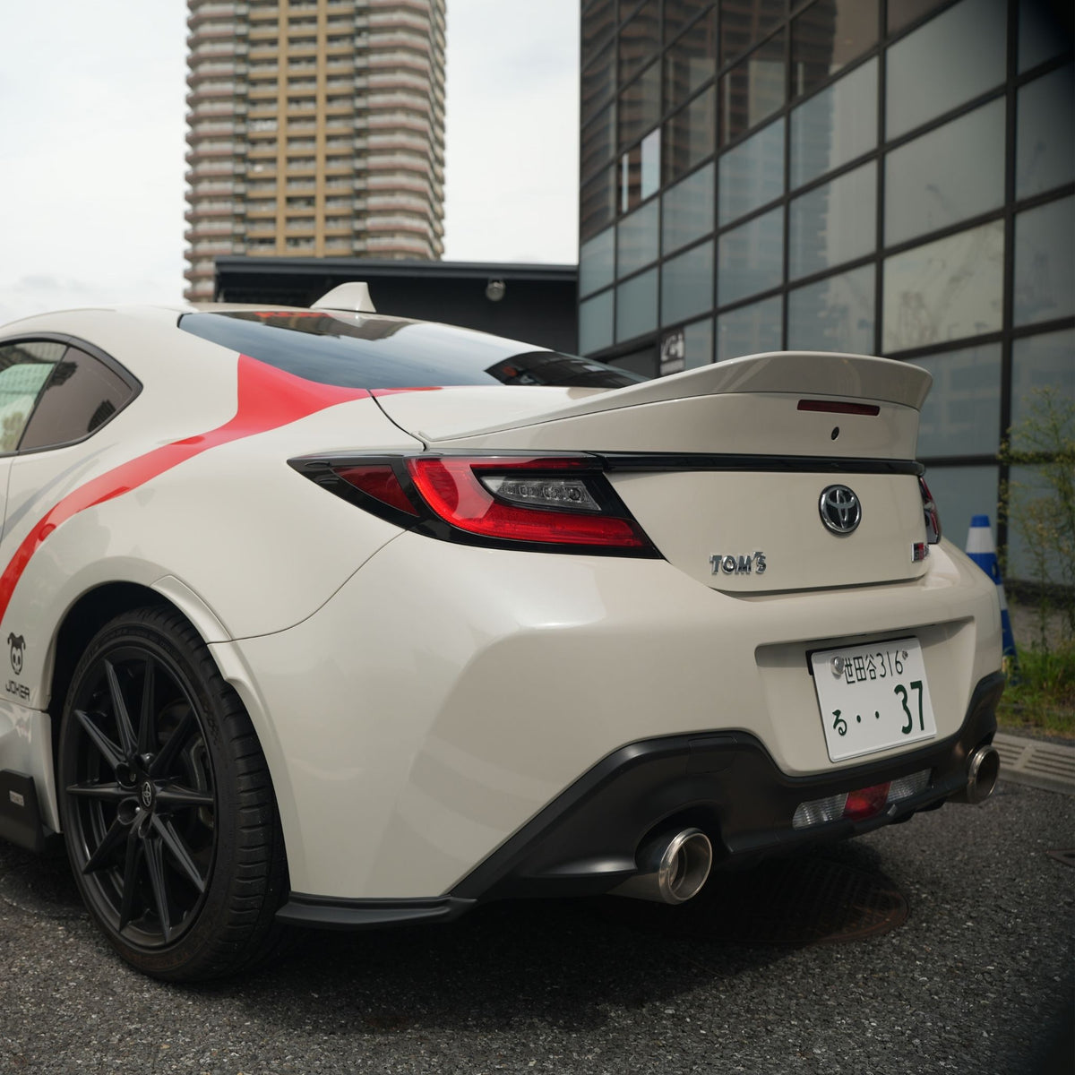 [GR86] Rear Side Fin – Toyota GR86 ZN8