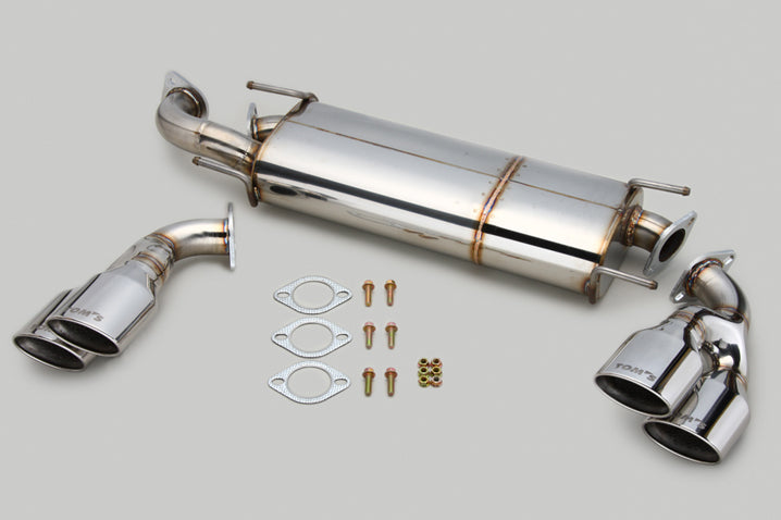 Exhaust system "TOM’S Barrel" 4 tail : Stainless Steel Tail