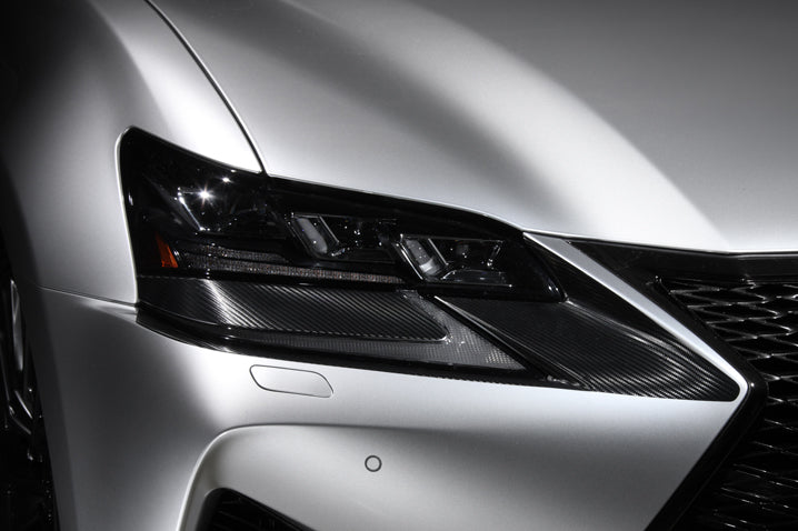 [Lexus GS F] Carbon sheet for Headlight