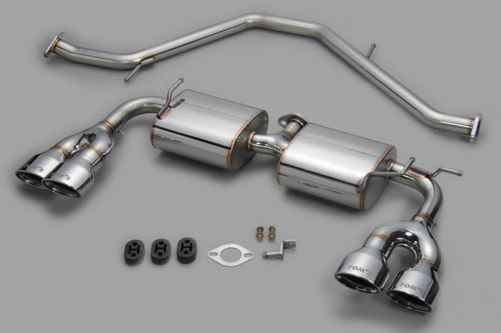 Exhaust system TOM’S Barrel for Corolla Hatchback : Stainless Steel Tail